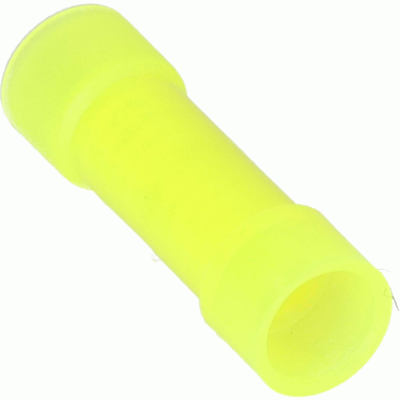 YNBC YellowNylon Butt Conn 12-10 ga - 100pk