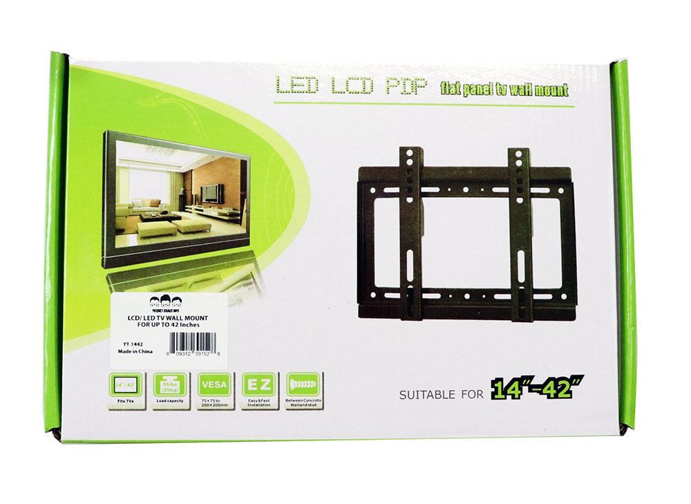 YT-1442 TV Wall Mount Flat Screen up to 42 inch