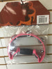 PINK Alice Single Ring Tambourine FULL ADULT SIZE CHURCH Choir ATB005