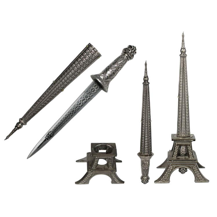 KCC401 Eiffel Tower Hidden Dagger 15.5 inch